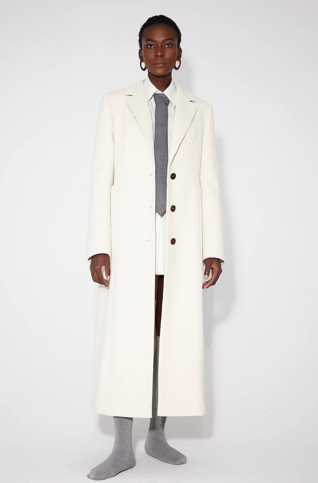 Corduroy Three-Dimensional Pocket Waist Coat