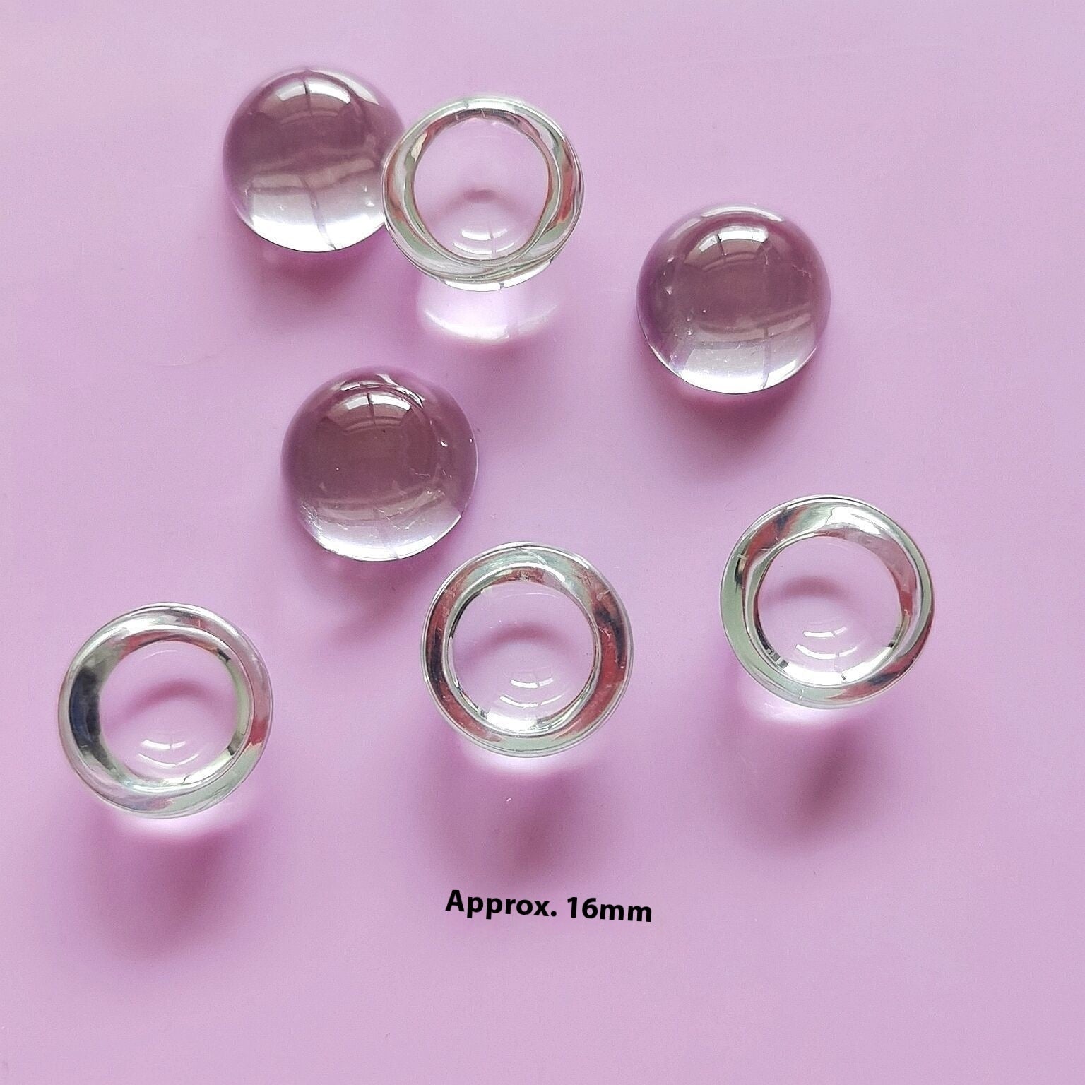 Heightened DIY Crystal Glass Ball Keyboard Stickers